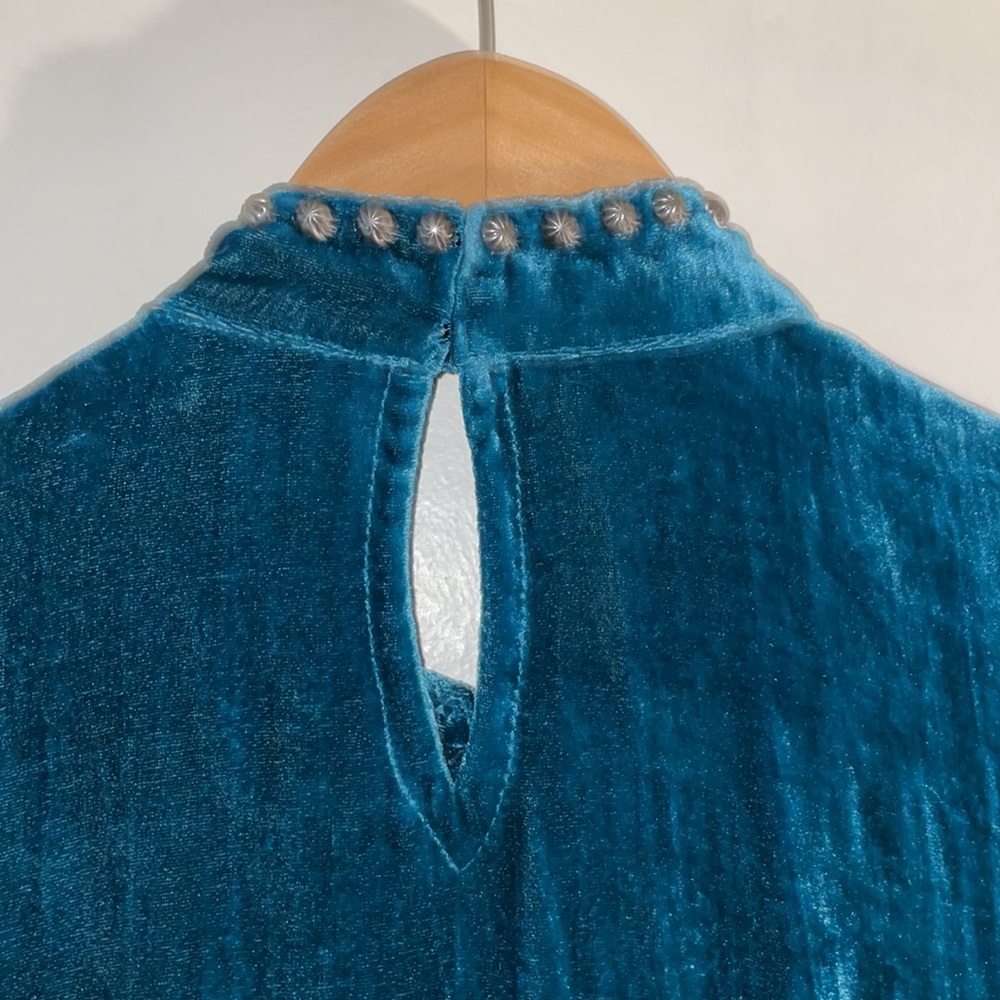 🤠 {RARE} Double D Ranch Velvet Dress - Picture 6 of 9